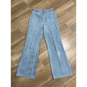 Vintage 70s High-Waist Women's Orange Tab Levi's Bell-Bottoms